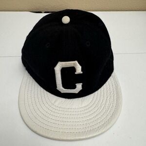 Crooks And Castles New Era Black 7 3/8 Fitted 59fifty Used Custom Designer Hat